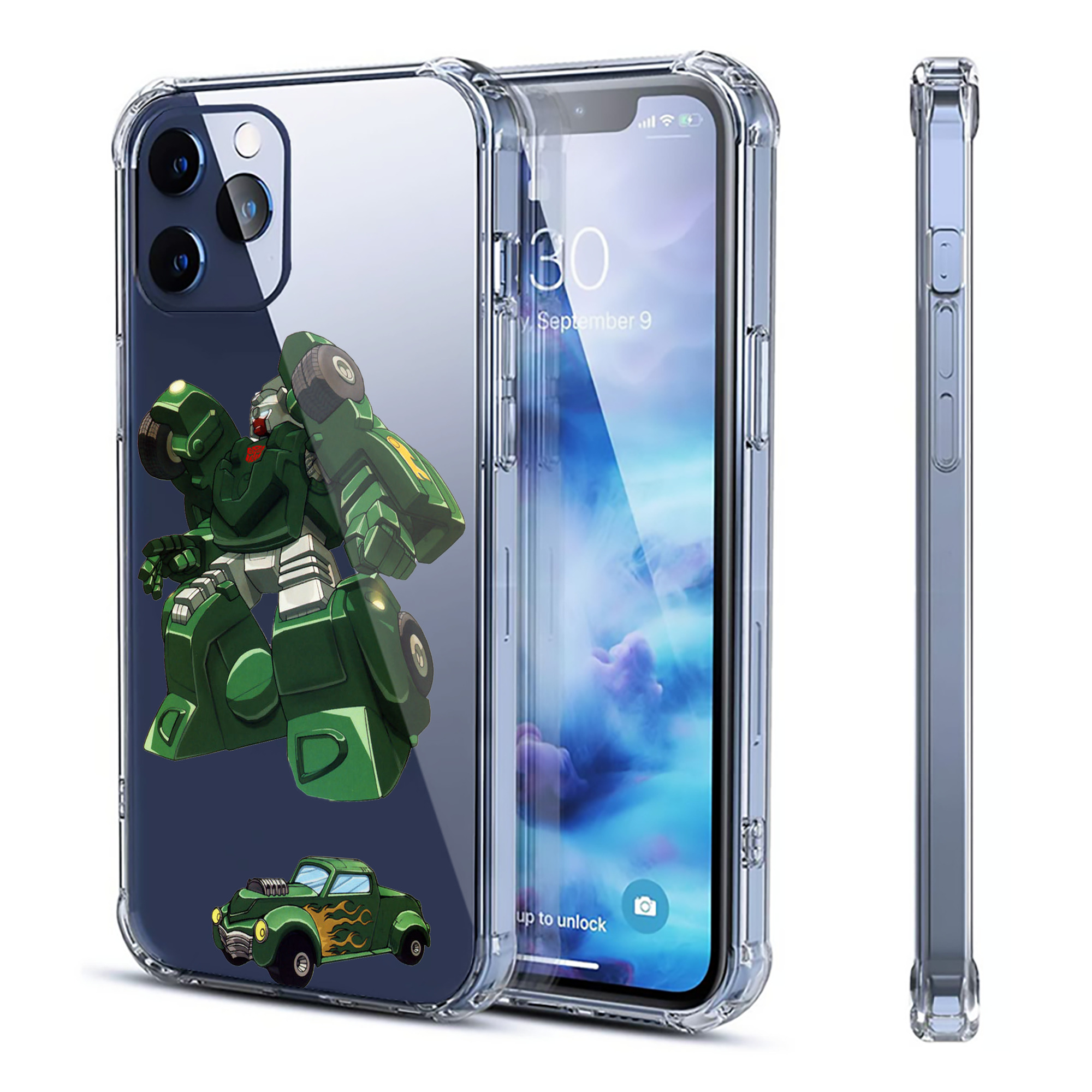 （画像用）  【iPhone 12シリーズ対応】透明スマホケース（クリアソフトケース）